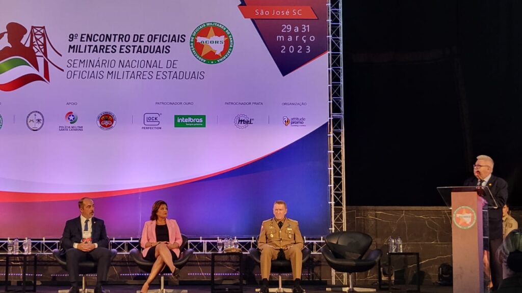 ASSOF participa do 9º Encontro de Oficiais Militares Estaduais em Santa Catarina