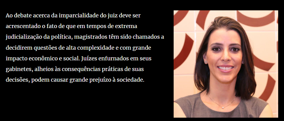 JUIZ NÃO É HERÓI: imparcialidade só é medida pela fundamentação da decisão