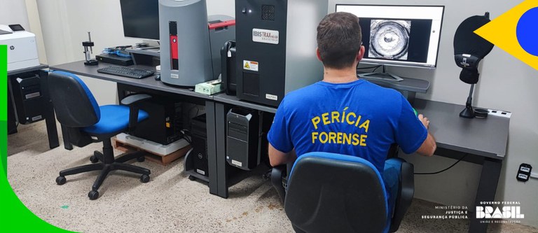 MJSP realiza testes de controle de qualidade em exames forenses de arma de fogo